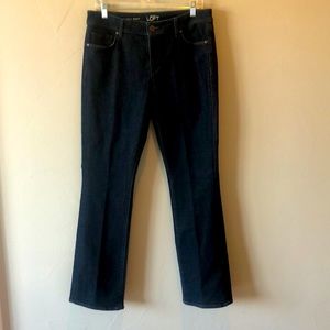 LOFT Curvy Boot Cut Jeans